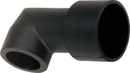 Nasadka ochronna Bosch , kątowa, z czarnego plastiku.