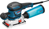 Lixadora orbital Bosch GSS 230 AVE com coletor de pó.