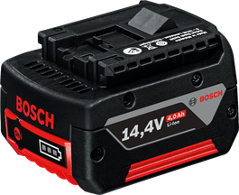 Bateria Bosch GBA 14,4 V 4,0 Ah para ferramentas sem fios.