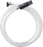 Acessório para kit de auto-admissão Bosch com mangueira e conector.