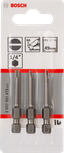 Conjunto de bits de chave de fendas de fenda Bosch de 49 mm.