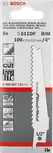 Disco Bosch S 511 DF BIM para corte de madeira e metal.