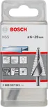 Broca escalonada Bosch HSS de 6 a 39 mm para metal e plástico.