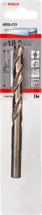 Broca para metal Bosch HSS-Co de 10,5 mm
