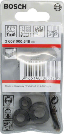 Conjunto de batentes de profundidade Bosch 6/8/10 mm.