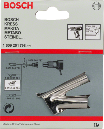 Acessório para sapata de soldadura Bosch , com 10 mm de diâmetro.