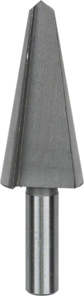 Broca cónica cilíndrica Bosch para chapa metálica com 71 mm de comprimento.