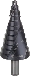 Broca escalonada Bosch HSS-AlTiN para furos de 6-37 mm.