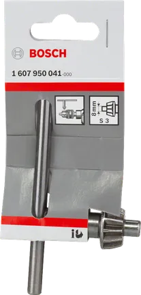 Eixo da chave do mandril de berbequim Bosch de 8 mm.