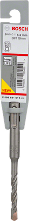 Broca de impacto Bosch SDS plus-3 de 6,5 mm de longa duração.