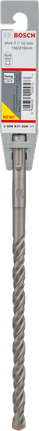 Broca de impacto Bosch SDS plus-3 de 10 mm para betão.