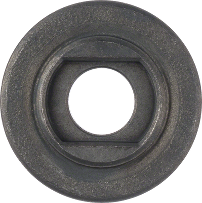 Flange de apoio Bosch para estabilidade da rebarbadora.