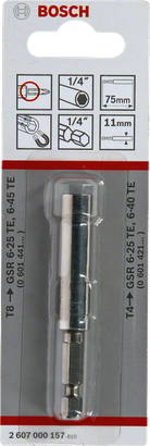Suporte universal Bosch 1/4″ 75mm.
