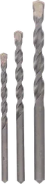 Jogo de brocas para betão Bosch CYL-3 de 3 peças, 5/6/8 mm.