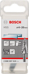 Broca escalonada Bosch HSS de 4 a 20 mm para metal.