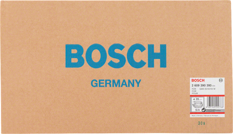 Mangueira para aspirador Bosch 35mm 5m.