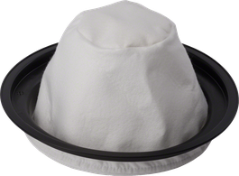 Filtro têxtil Bosch para extração de pó.