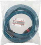 Mangueira antiestática Bosch com encaixe de baioneta e adaptador.