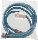 Mangueira antiestática Bosch com encaixe de baioneta e adaptador.