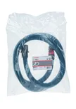 Mangueira antiestática Bosch com encaixe de baioneta e adaptador.