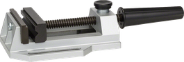 Morsa de máquina Bosch MS 80 com abertura das maxilas de 80 mm.