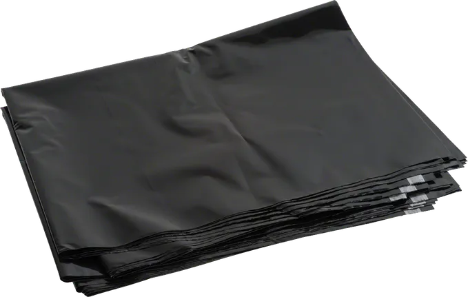 Pilha de sacos de descarte Bosch para recolha de pó e detritos.