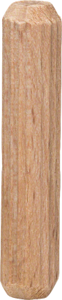Bucha de madeira Bosch 6x30mm para união de madeira.