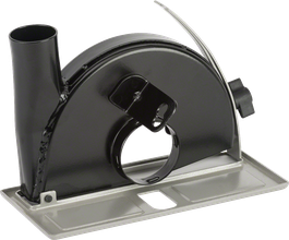 Guia de corte Bosch com extração de pó, 150 mm de diâmetro.