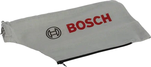 Saco de pó Bosch para recolher resíduos de ferramentas.