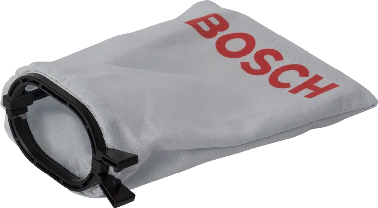Saco de pó Bosch para recolher resíduos de ferramentas.