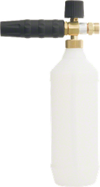 Bocal de pulverização Bosch com acessório para garrafa de espuma de 1 litro.