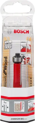 Fresa Bosch Expert para madeira com haste de 8 mm.
