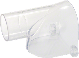 Protetor de extração de pó Bosch para guia paralela, com 36 mm de diâmetro.