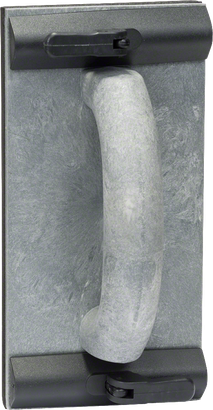 Lixadora manual Bosch com cabo e dispositivo de fixação.