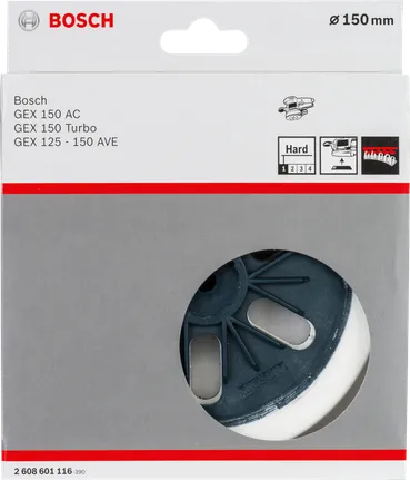 Lixa dura Bosch de 150 mm.