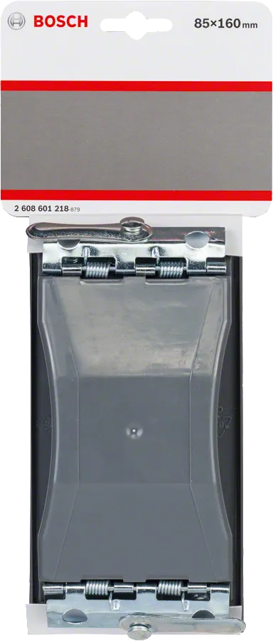 Bloco de lixa manual Bosch para plástico, 85x165 mm.