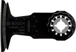 Lâmina de serra para madeira Bosch Starlock para cortes precisos.