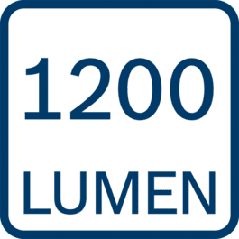 1200 lúmenes 