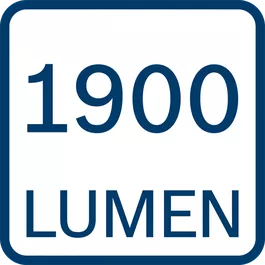 1900 lúmenes 