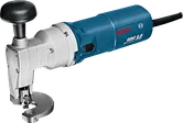 Tesoura elétrica Bosch GSC 2.8 para corte de aço.