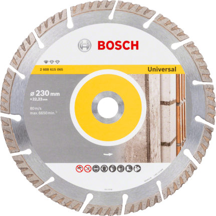 Bosch Accessories 2608615068 2608615068-Disco de Diamante Standard Univer 300x20mm 