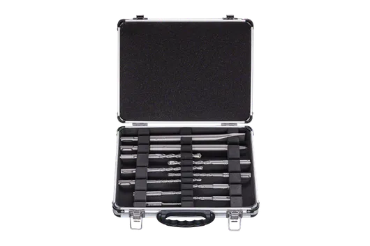 Conjunto de 11 brocas Bosch SDS plus.