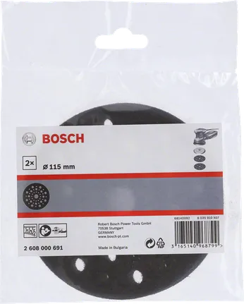 Protetores de disco Bosch de 115 mm, pacote de 2.