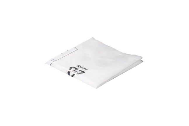 Saco de pó Bosch para extrator de pó, material PE-HD.