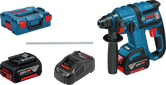 Conjunto de berbequim de martelo rotativo sem fio Bosch GBH 18 V-EC.