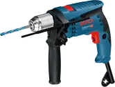 Berbequim de impacto Bosch GSB 13 RE com motor de 600 W.