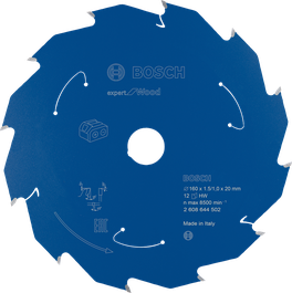 Lâmina de serra circular Bosch Expert for Wood 160 mm, 12 dentes ATB.
