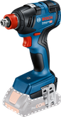 Chave de impacto Bosch GDX 18V-200, motor sem escovas.
