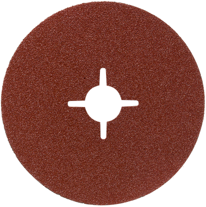 Disco de lixa de fibra Bosch para metal.