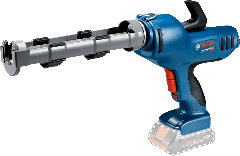 Pistola de calafetagem sem fios Bosch GCG 18V-310 para cartuchos de 310 ml.